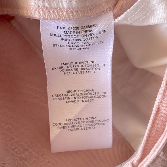 Joie Belted Jun Crop Dress Pants, Size 4 - Picture 4 of 6